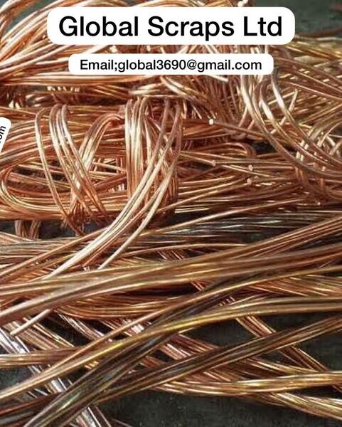 High purity copper wire scrap 99.99%/copper scraps 99.99 from cable for