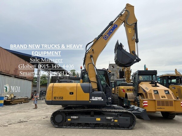 XCMG XE135D Crawler Excavator Cummins Engine 0.52cbm
