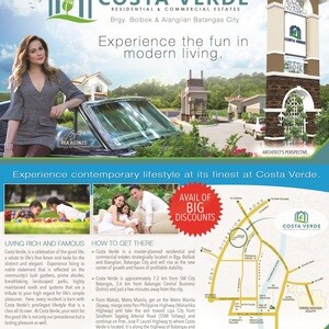 lot for sale in costa verde alangilan batangas - - 276sqm | PostAds PH