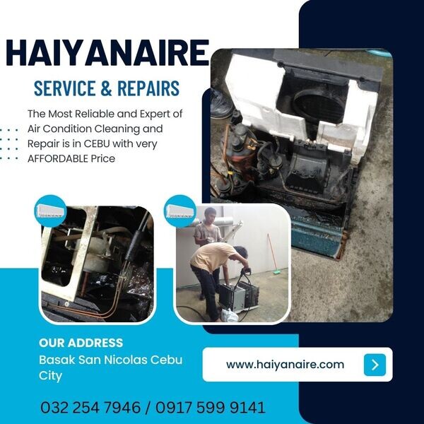 Santo Niño Cebu Cheap Aircon Cleaning and Repair Services
