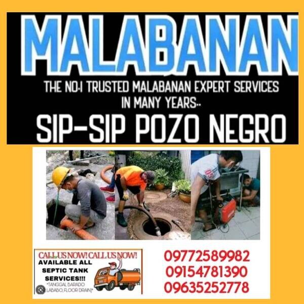 Malabanan Declogging septic tank 09772589982