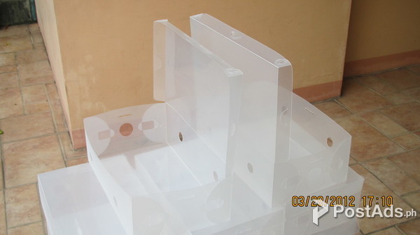 clear plastic ladies shoe box