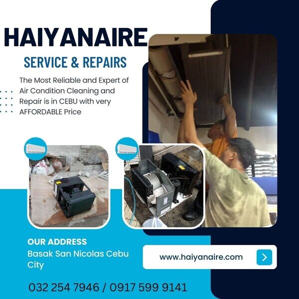 Lawaan 1 Talisay Cheap Aircon Cleaning and Repair Service