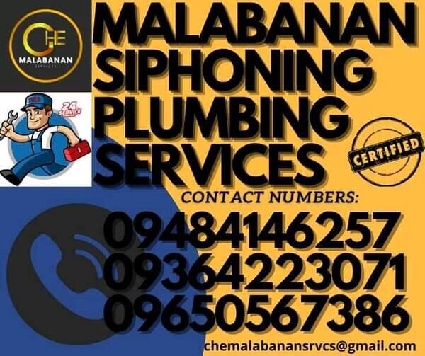 Marikina Malabanan Plumbing Services 09364223071 09484146257