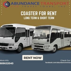 COASTER FOR RENTAL: CALL 09989632040 | PostAds PH