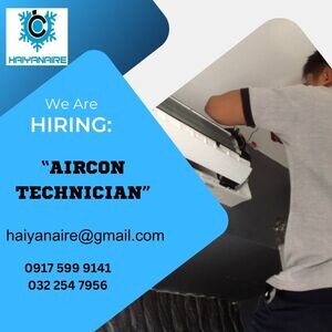 Cebu Haiyanaire Urgent Hiring Aircon Techcians | PostAds PH