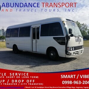 COASTER FOR RENT AT VERY AFFORDABLE PRICE- CALL OR TEXT 09989632040 | PostAds PH