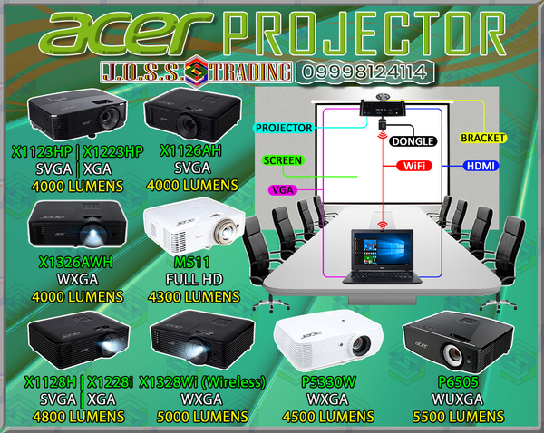 ACER PROJECTOR |  | DLP TECHNOLOGY