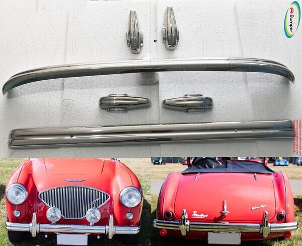 Austin Healey 100 BN1 Roadster and 100/4 BN1 bumpers (1953-1956) 