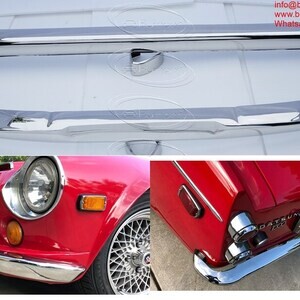 Datsun Roadster Fairlady bumpers without over rider (1962-1970) | PostAds PH