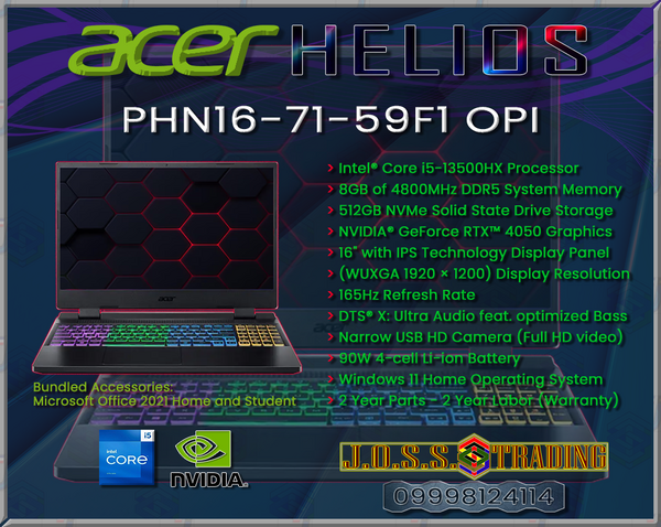 ACER PREDATOR HELIOS NEO GAMING NOTEBOOK-LAPTOP