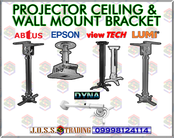 PROJECTOR BRACKET | UNIVERSAL CEILING AND WALL MOUNT