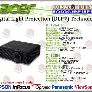 ACER X1126AH-X1128H-X1326AWH PROJECTOR | PostAds PH