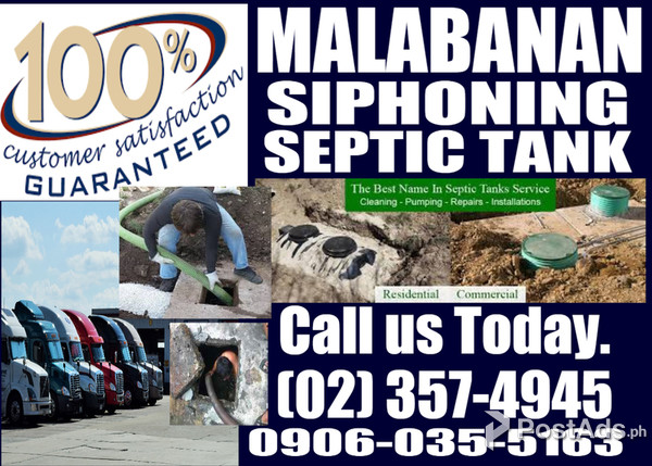 24/7 subic malabanan siphoning and declogging services