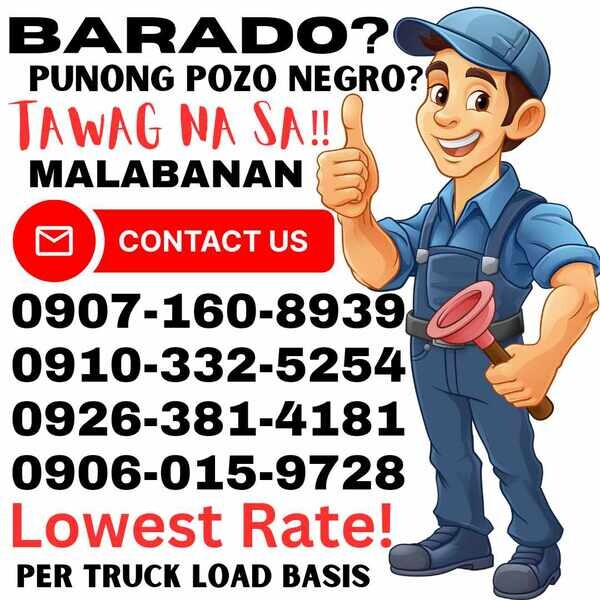 MALABANAN SIPHONING AND PLUMBING IN GENERAL TRIAS CAVITE