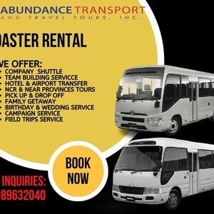 COASTER RENTAL! CALL/MESSAGE 09989632040/(02) 7700-1191 | PostAds PH