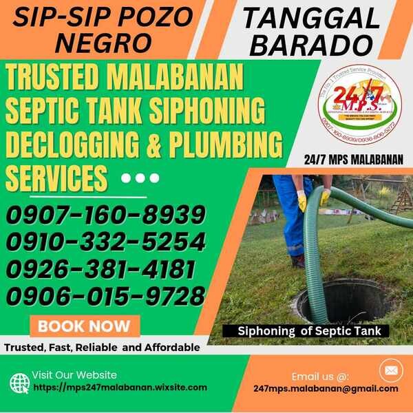 TRUSTED MALABANAN SIPHONING & PLUMBING IN LAS PIÑAS