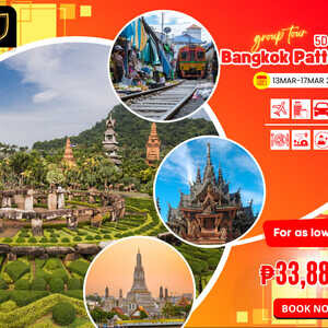 5D4N BANGKOK + PATTAYA GROUP TOUR | PostAds PH