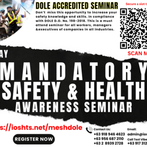 Mandatory Safety and Health Awareness Seminar DOLE Compliance | PostAds PH