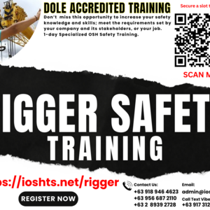 Rigger Safety Training For Riggers Signalman DOLE Specialized Training | PostAds PH