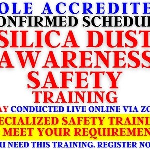 DOLE Accredited Silica Dust Awareness and Safety Training | PostAds PH