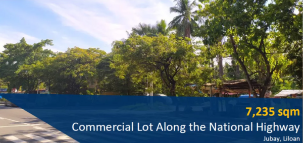 7,235 sqm Commercial lot for Rent along Jubay National Road,