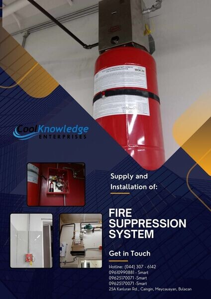 Fire Suppression System Works and Installation!