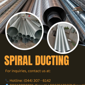 Spiral Ducting Installation and Supply: Elevate Airflow | PostAds PH