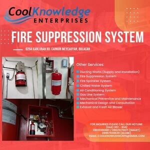 FIRE SUPPRESSION SYSTEM (MEYCAUAYAN, BULACAN) WE SUPPLY & INSTALL! | PostAds PH