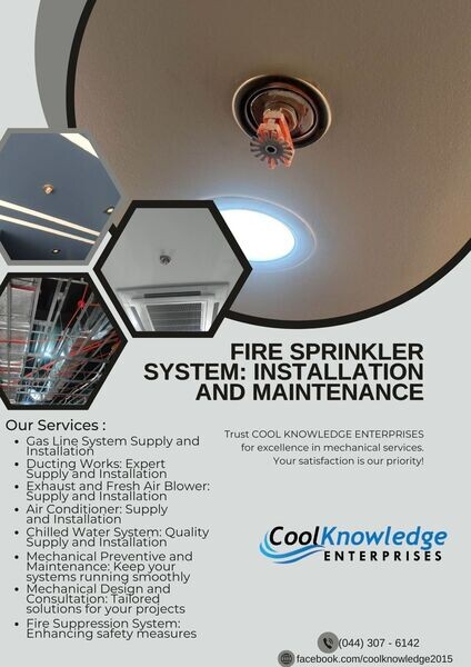 Sprinkler System -- Installation & Maintenance