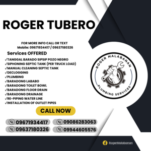09637180326 / METRO MANILA INSTALLATION OF OUTLET PIPES | PostAds PH