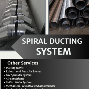 Spiral Ducting & Ducting Works- Installation | PostAds PH