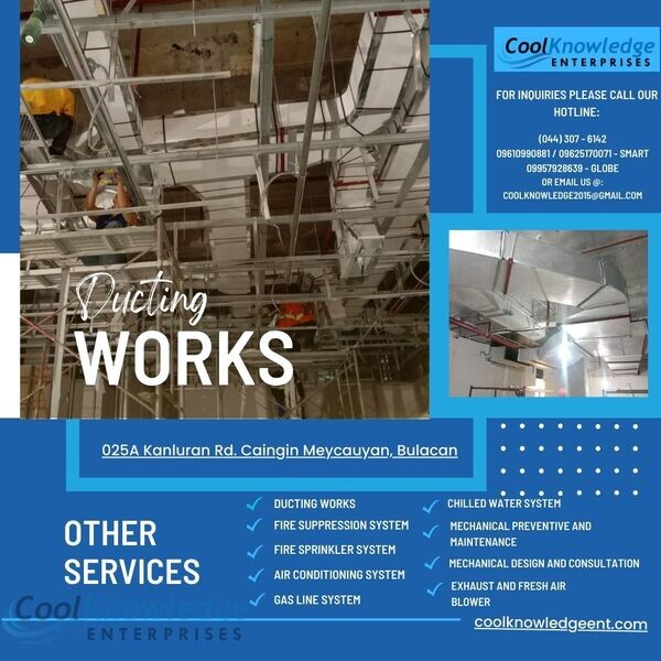 Installing Ducting Works~Nationwide