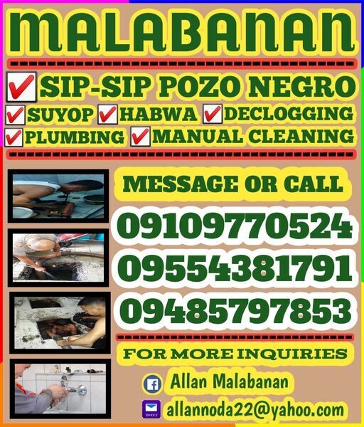 Carmen Cebu Malabanan Sip-sip Septic Tank & Tanggal Bara Service