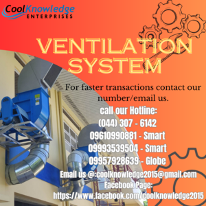!! Ventilation System !! We Supply !! Install !! | PostAds PH