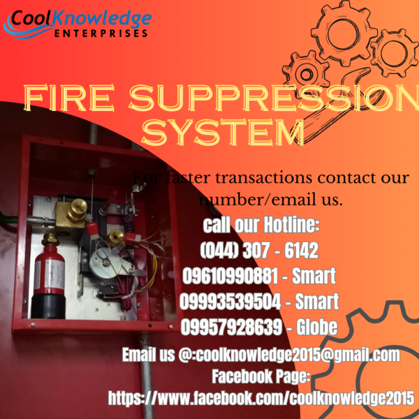 Fire Suppression System !! WE Supply !! Install !!