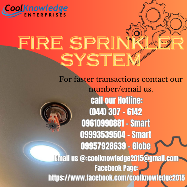 Fire Sprinkler System We Supply !! We Install !!