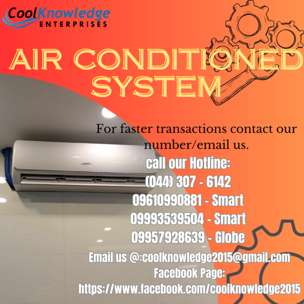 Air Conditioned System We Supply !! We Install !!