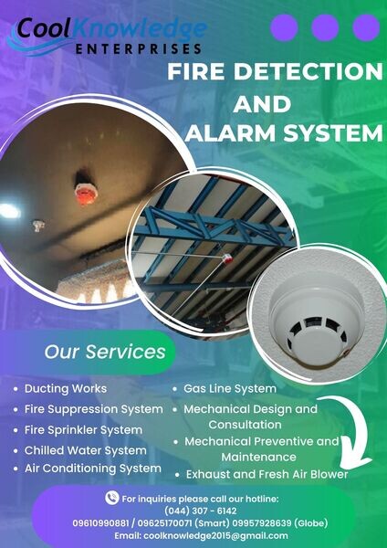 Fire Detection & Alarm System (Installation & Supply)--Caloocan