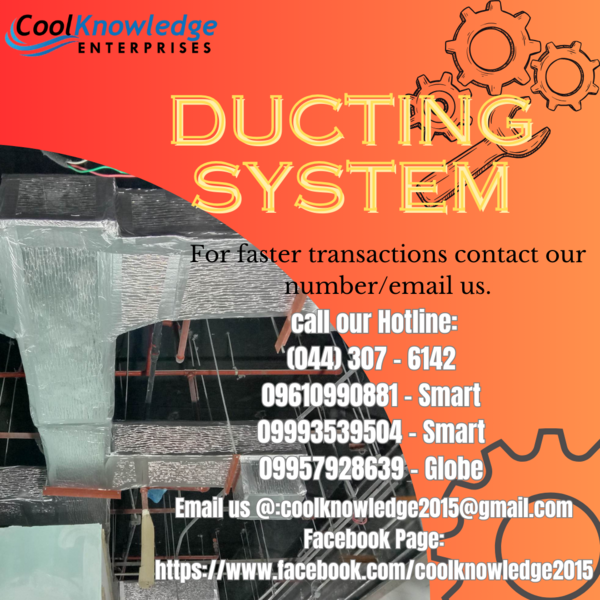 Ducting System !! We Supply & Install !!