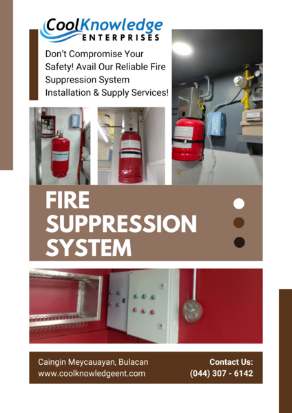 Fire Suppression System (Installation Nationwide)