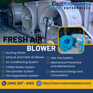 Fresh Air Blower| Installation & Supply Services- Caloocan | PostAds PH