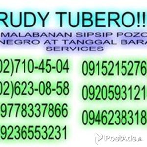 Malabanan Sipsip Pozo Negro at Tanggal BAra Services | PostAds PH