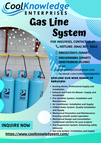 Gas Line System- Installation And Supply Services || Meycauayan