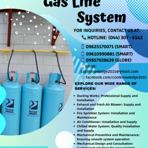 Gas Line System- Installation And Supply Services || Meycauayan | PostAds PH