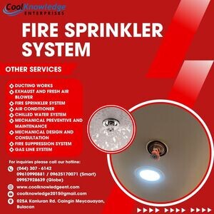 Fire Sprinkler System || Installation / Supply (Bulacan) | PostAds PH