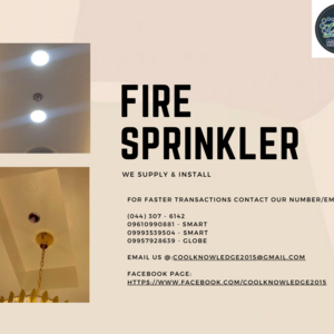Sprinkler System.. We Supply And Install.. | PostAds PH