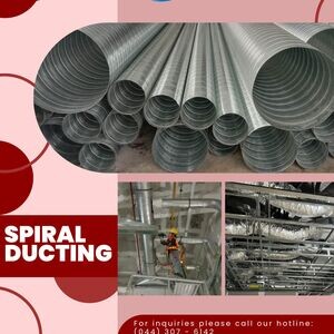 SPIRAL DUCTING SYSTEM (INSTALLATION AND SUPPLY) -- MEYCAUAYAN | PostAds PH