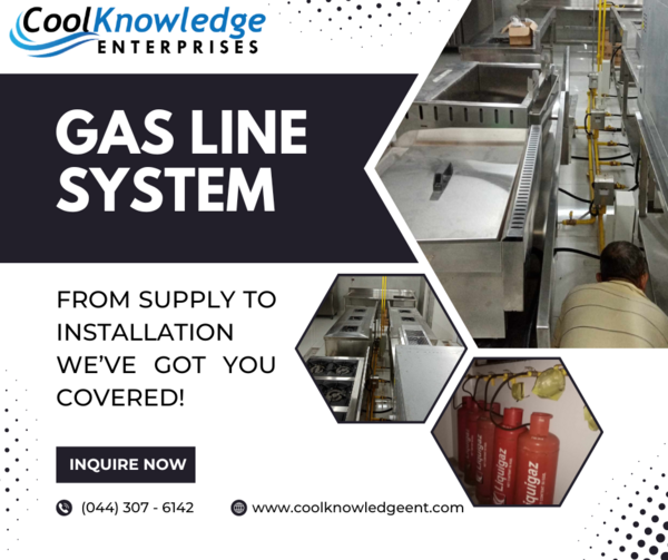 Gas Line System : We Install And Supply (Nationwide Services)
