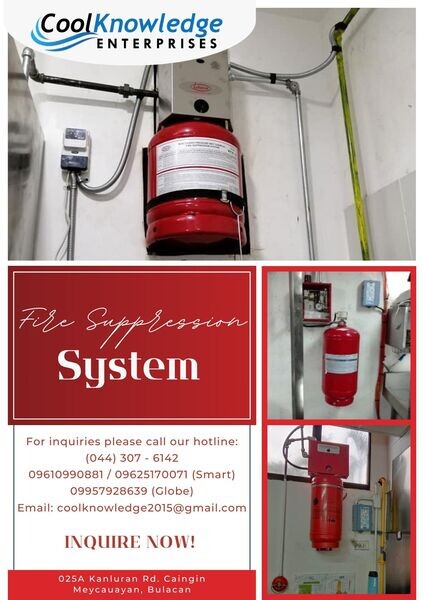 FIRE SUPPRESSION SYSTEM - SYSTEM INSTALLATION & SUPPLY ; BULACAN